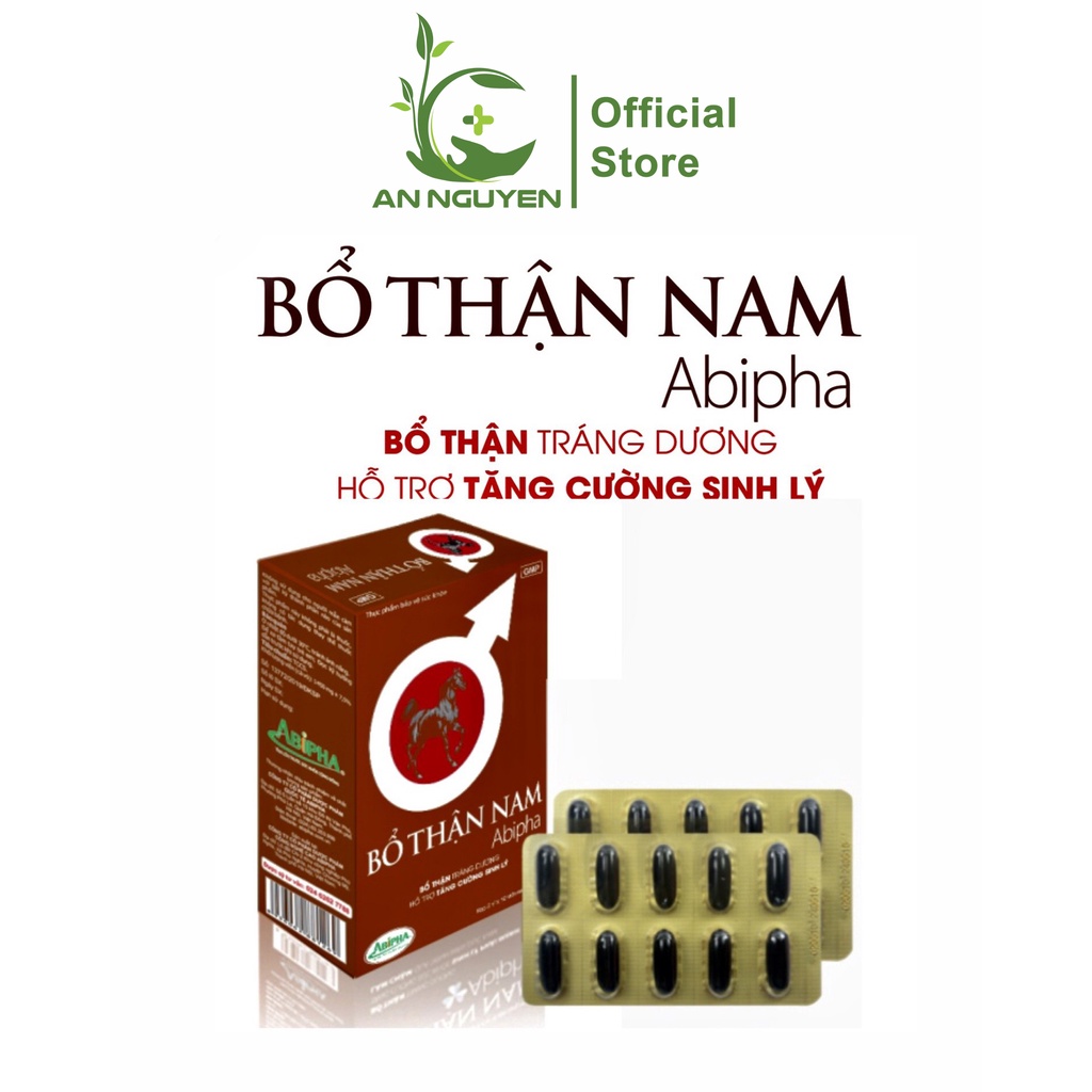 Bổ Thận Nam Abipha hỗ trợ nam giới