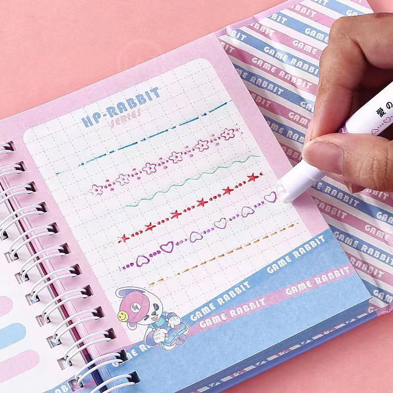 Bút Tạo Khối Dạ Quang Khung Cong 6 Màu Sắc Chọn Lựa