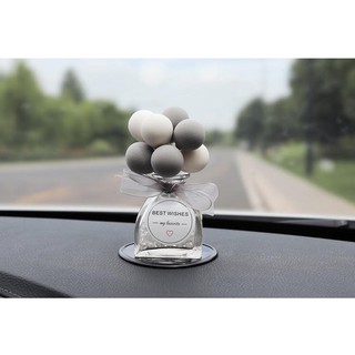 Bình bóng trang trí taplo ô tô hoặc để bàn làm việc, decor trang trí taplo ô tô
