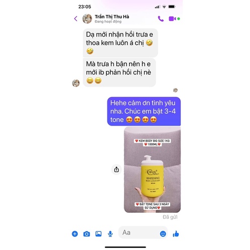 KEM BODY BIG SIZE 1kg