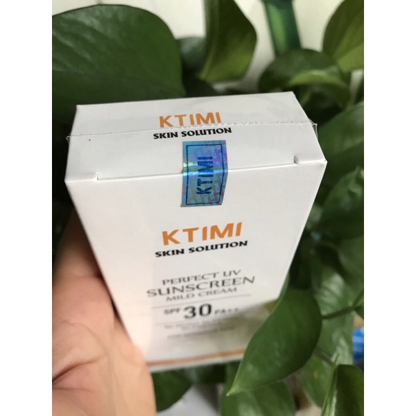 ✅(Chính hãng) Kem chống nắng Ktimi perfect UV sunscreen Milk Cream SPF 30 PA++ 50ml