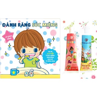 Kem Đánh Răng Trẻ Em E+ Hương Dâu 75g  Hương Mật Ong 75g  KIDS E+