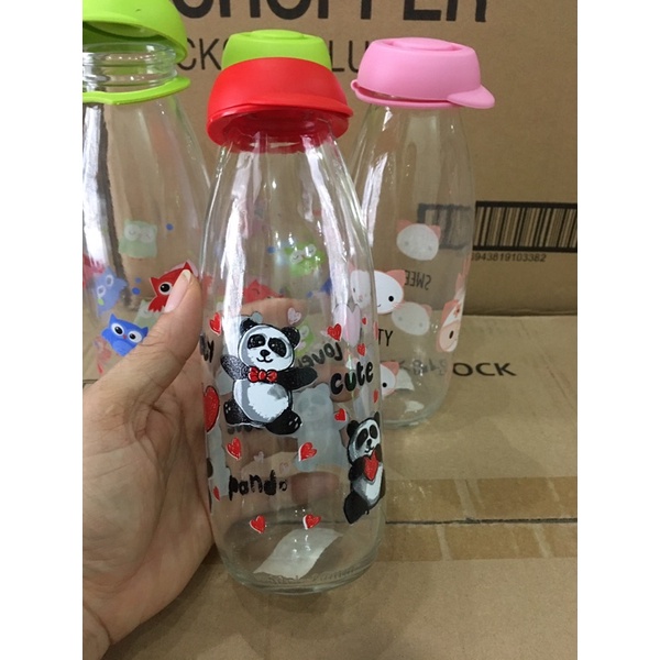 👍💁 2 CHAI THUỶ TINH HEREVIN 500ml 👍