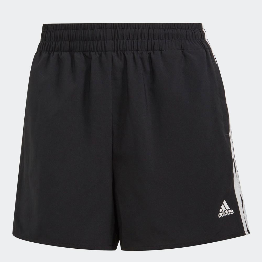 Quần Ngắn adidas TRAINING Nữ Quần Short Thể Thao 3 Sọc Vải Dệt Primeblue Designed 2 Move Màu đen GL3981