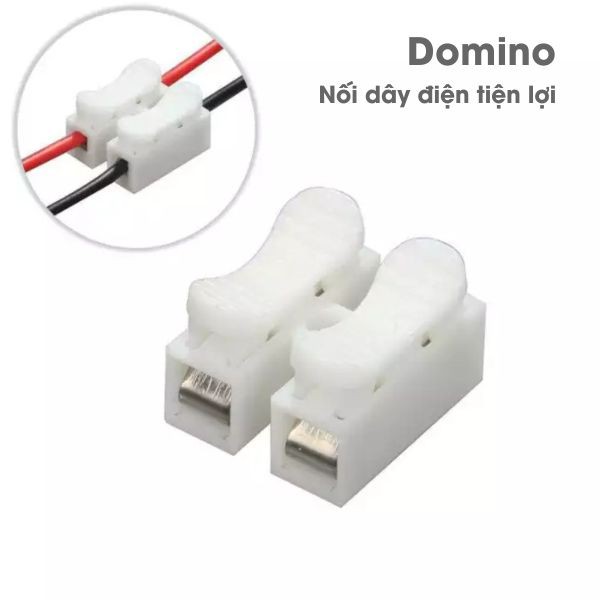 ⚡GIAO HỎA TỐC⚡ Bộ 20 Cút nối dây điện nhanh CH-2 (Domino kẹp)