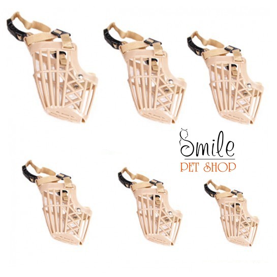 Rọ mõm nhựa Size lớn cho chó mèo, thú cưng - Smile Pet Shop