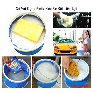 Xô vải đựng nước đa năng