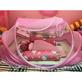 Màn chụp chống muỗi Happy baby chống muỗi có đệm