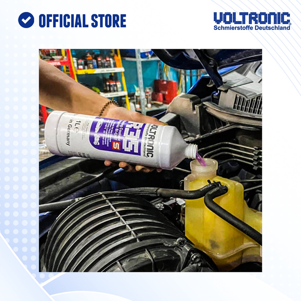 Nước làm mát động cơ nhập khẩu Đức VOLTRONIC r35 racing coolant pha sẵn 1L - made in germany