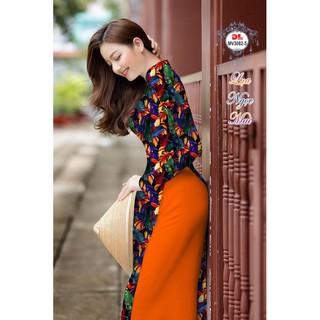 Vải áo dài bông đều áo