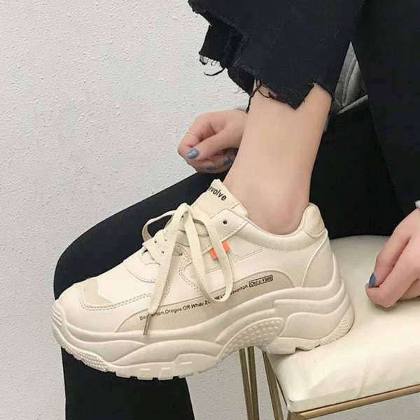 Giày nữ Đế Cao Sneaker Siêu Hot