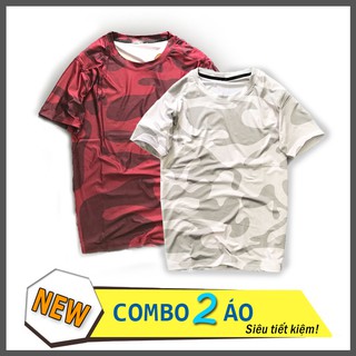 Combo tiết kiệm 2 áo thể thao vải thun lạnh chất lượng - scb3ps071