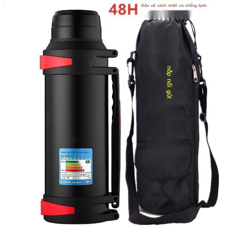Bình giữ nhiệt dung tích lớn Ly inox 304 5L nam ô tô du lịch ngoài trời gia đình 1,2 lít