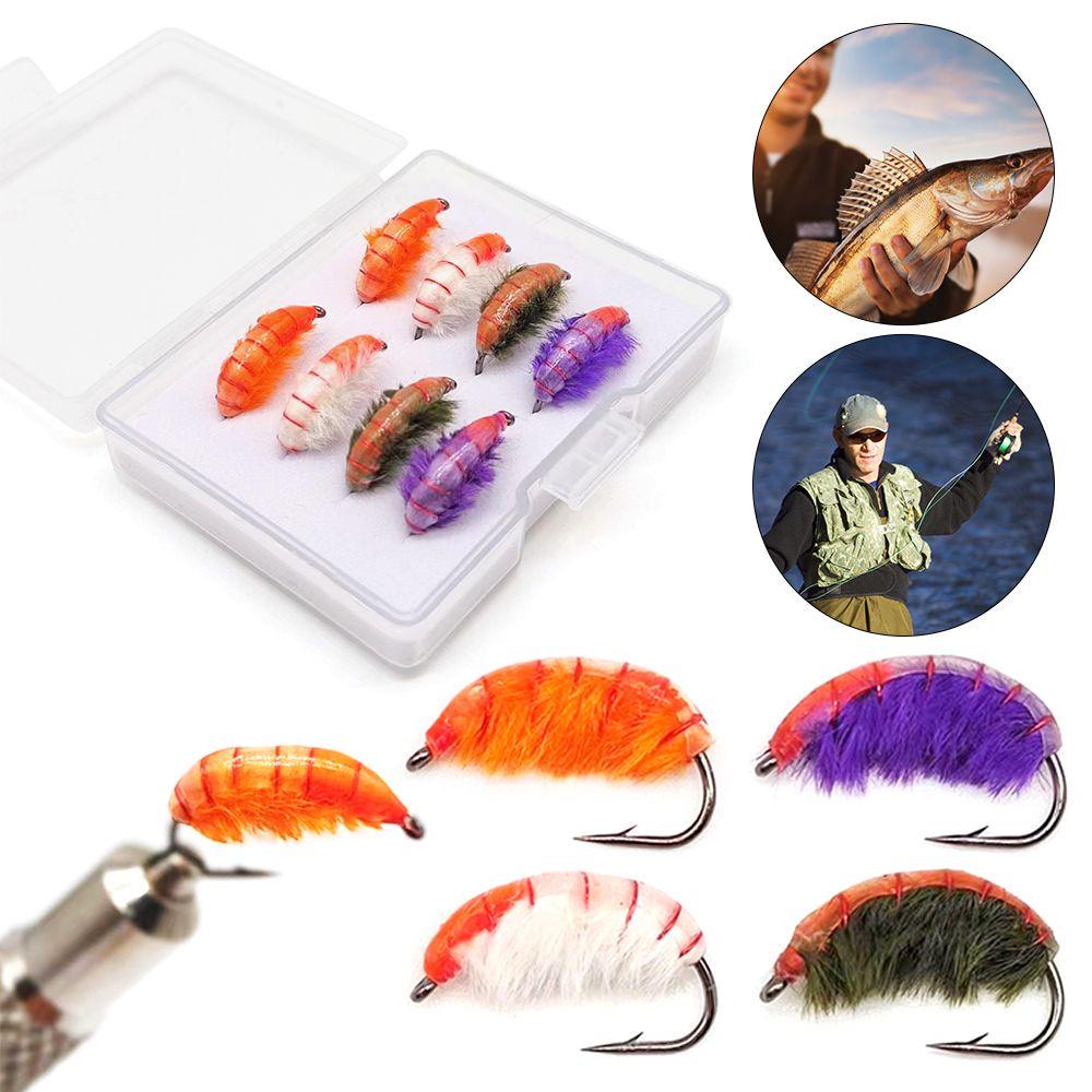 SHOUKEY Set 5 Mồi Câu Cá Giả Hình Côn Trùng