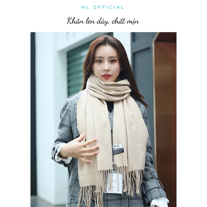 ┅Khăn Len Dày - Choàng Cổ ACNE Nam Nữ Thời Trang Cao Cấp Đa Dạng Màu Sắc