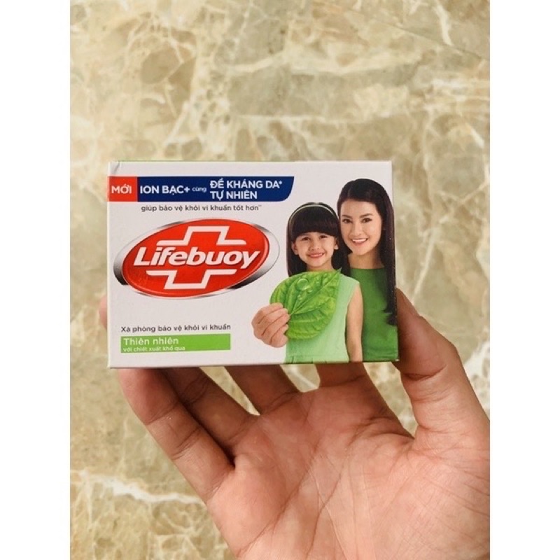 Cục Xà Bông Tắm Lifebuoy Bánh 90g