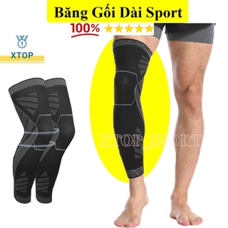 Bó gối bóng chuyền, bóng rổ. Bó đầu gối chơi thể thao bảo vệ gối giảm chấn thương tốt nhất Aolikes 7060 tiensport3006