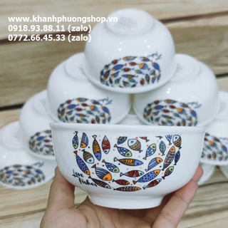 bộ 10 chén sứ cao cấp - bộ chén sứ