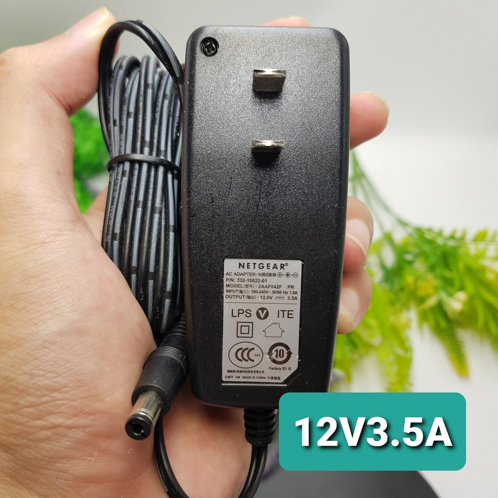 Nguồn Adapter 12V 3.5A NETGEAGR Jack 5.5x2.1MM 12V3.5A 2AAF042F