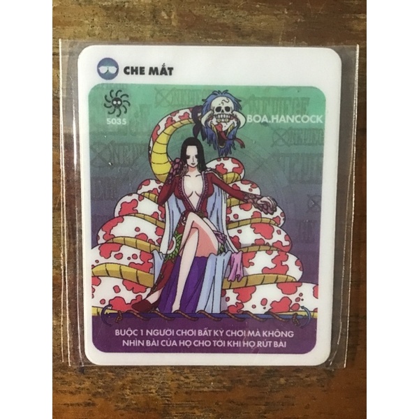 Thẻ Boa Hancock One Pice Bom Toonies