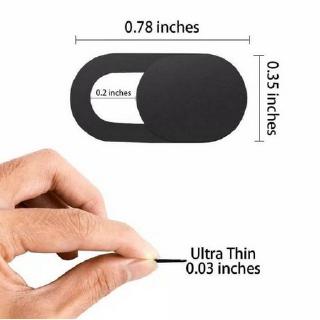 Set 3 miếng dán trượt webcam siêu mỏng bảo vệ camera cho laptop