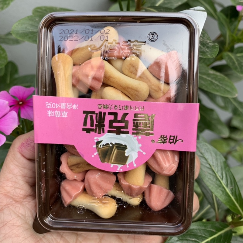 Bánh nấm socola vị việt quất matcha hộp 40g