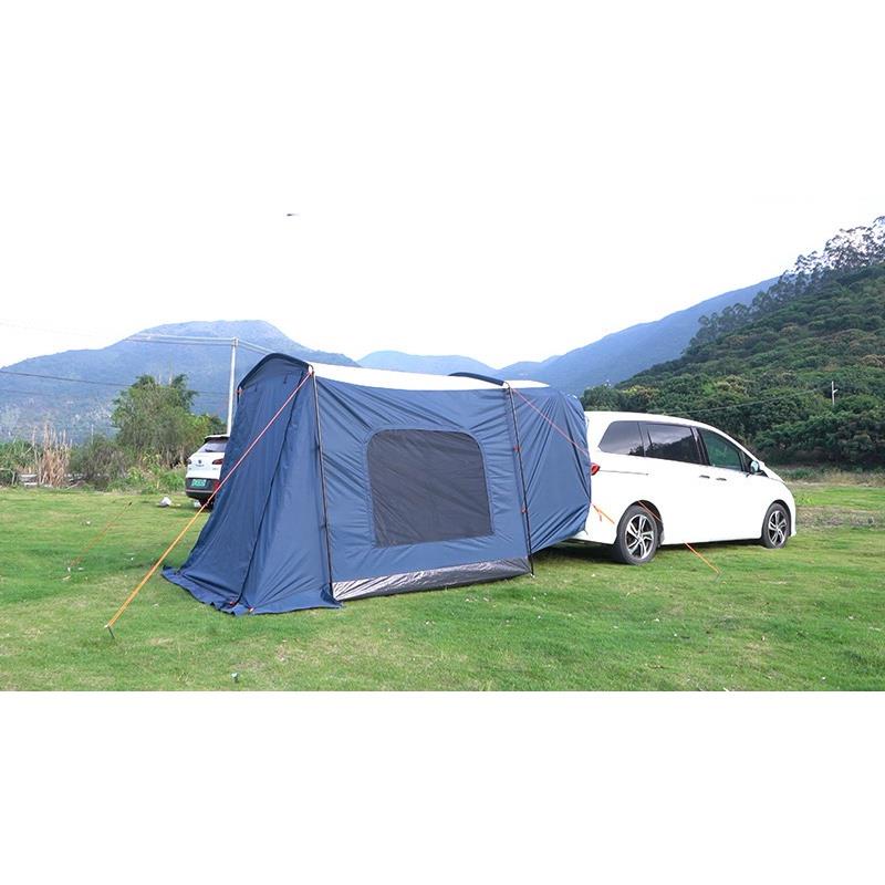 Xe Địa Hình SUV Ngoài Trời Đuôi Xe Có Mái Hiên Che Nắng Bên Xe Lều Chống Muỗi Chống Muỗi