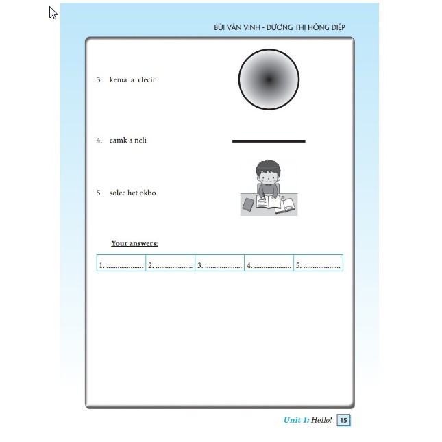 Sách - Bài tập tiếng Anh lớp 3