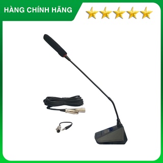 Micro hội nghị có dây Sure 86A, cần dài 58cm, micro cổ ngỗng dùng cho hội nghị, tọa đàm, đọc thông báo... chống hú