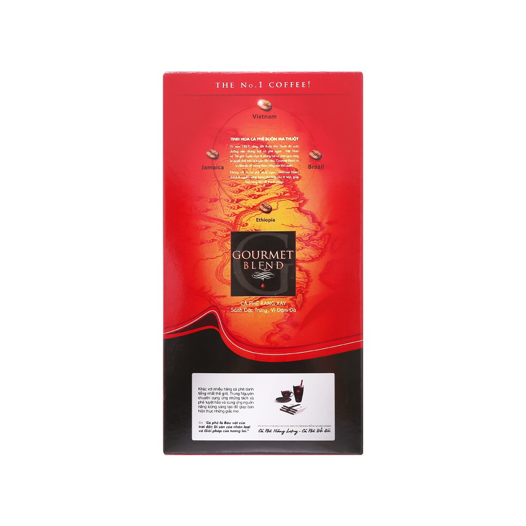 [Mã GROSALE1 giảm 8% đơn 500K] Cà phê rang xay Trung Nguyên - Gourmet Blend 500gr ( bánh xe)