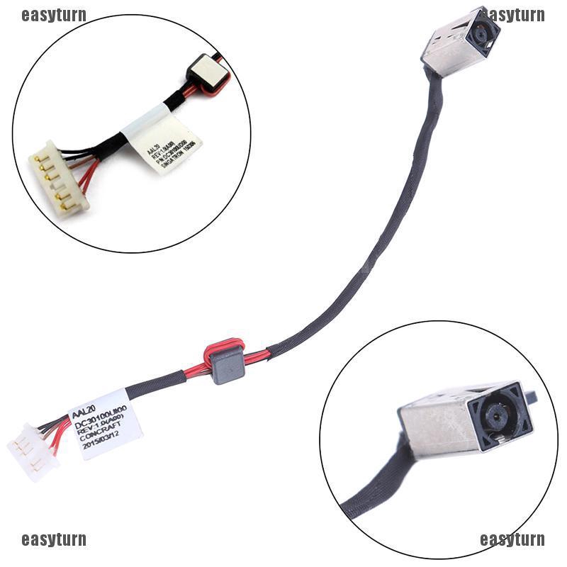 Ổ cắm cáp jack nguồn DC cho dell inspiron 14-5455 15-5558 KD4T9 DC30100UD00