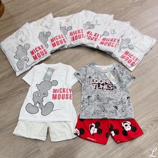 Set 2 áo micky bé trai