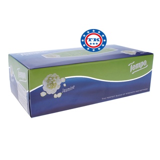 Khăn giấy hộp cao cấp Tempo Jasmine 90 tờ