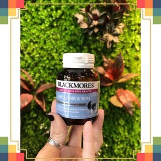 Viên uống đẹp da móng tóc Blackmores Nails Hair Skin của Úc - lọ 60 viên