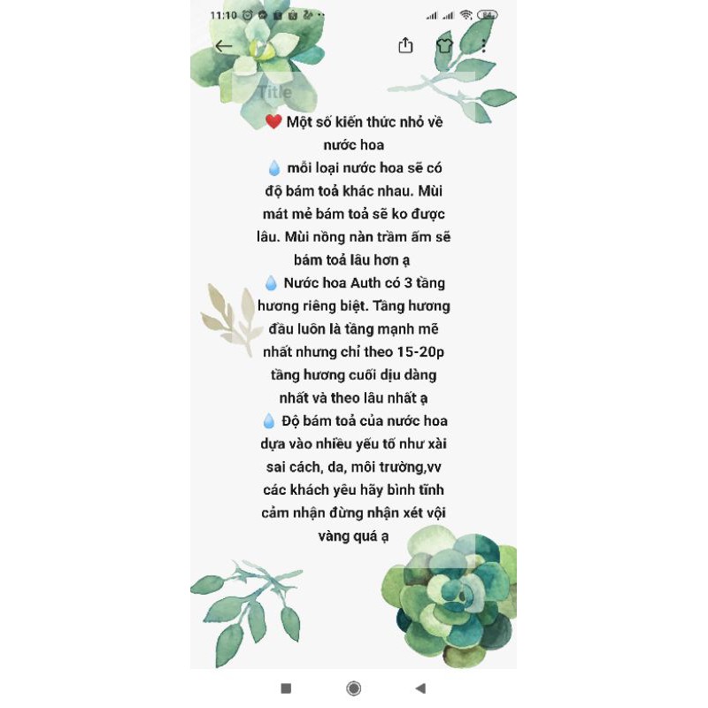 🔥[FREESHIP] Nước Hoa Narciso Rodriguez For Her Bản EDP Siêu thơm(mẫu thử 2-10ml) | Thế Giới Skin Care