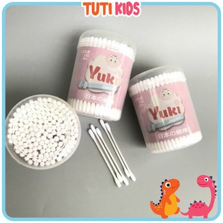 Hộp tăm bông cho trẻ em yuki nhật bản tăm bông cho bé yêu