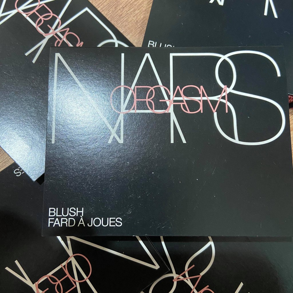 Vỉ Phấn má NARS - Orgasm Blush & Nars Liquid Blush sample