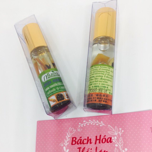  Tinh dầu lăn green herbal oil 