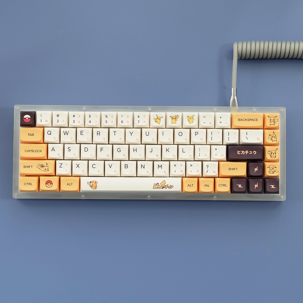 PBT keycap XDA Cấu hình 139 Phím Nhuộm thăng hoa Bố cục ANSI cho Bàn phím cơ Công tắc Cherry MX