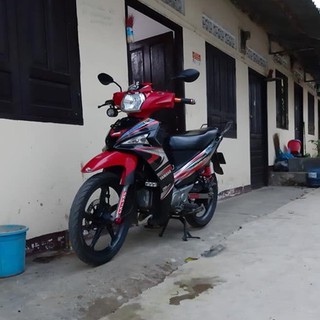 Tem sirius fi spark đỏ đen crom