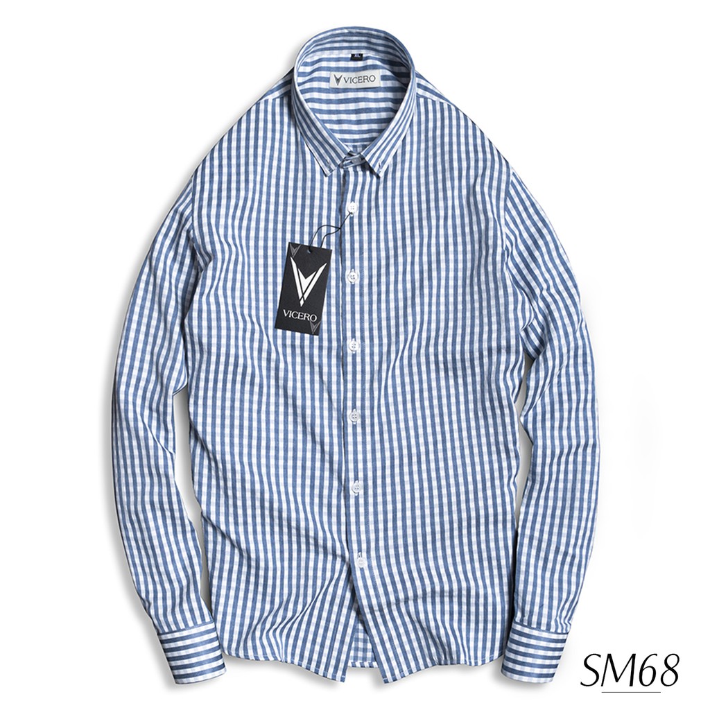 [Mã FAMALLT5 giảm 15% đơn 150K] Áo Sơ Mi Nam Phong cách Trẻ Trung Hiện Đại Thời Trang VICERO | BigBuy360 - bigbuy360.vn