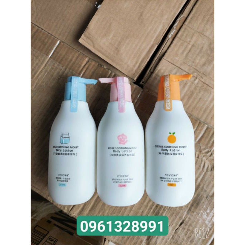 Sữa Dưỡng Thể Trắng Da Dưỡng Ẩm Milk Soothing Moist Body Lotion 300ml | BigBuy360 - bigbuy360.vn