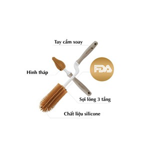 CỌ SILICONE MOTHER-K HÀN QUỐC