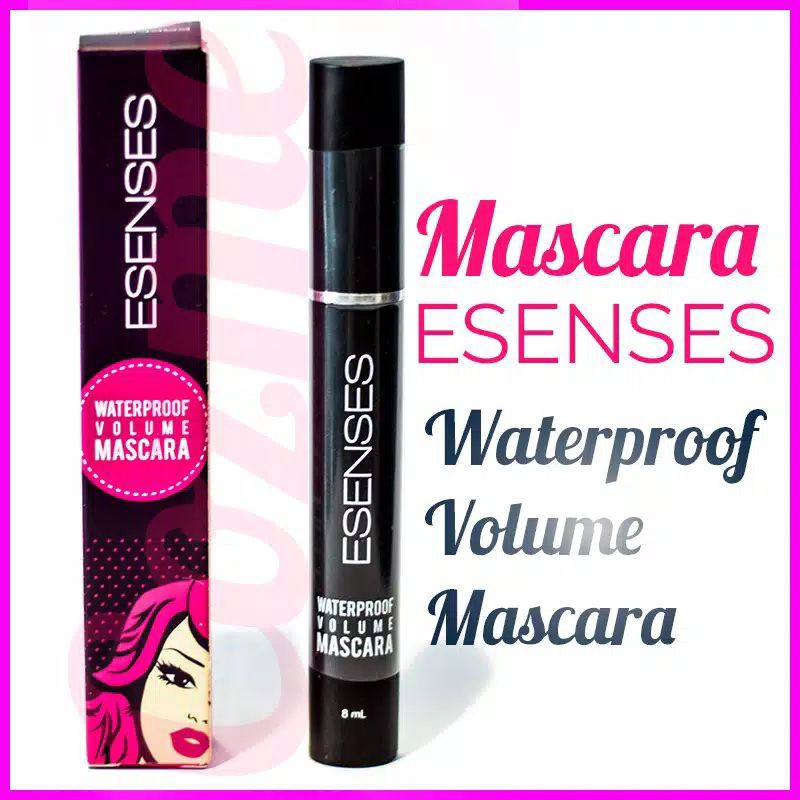 (hàng Mới Về) Mascara Esenses Chống Thấm Nước 8ml