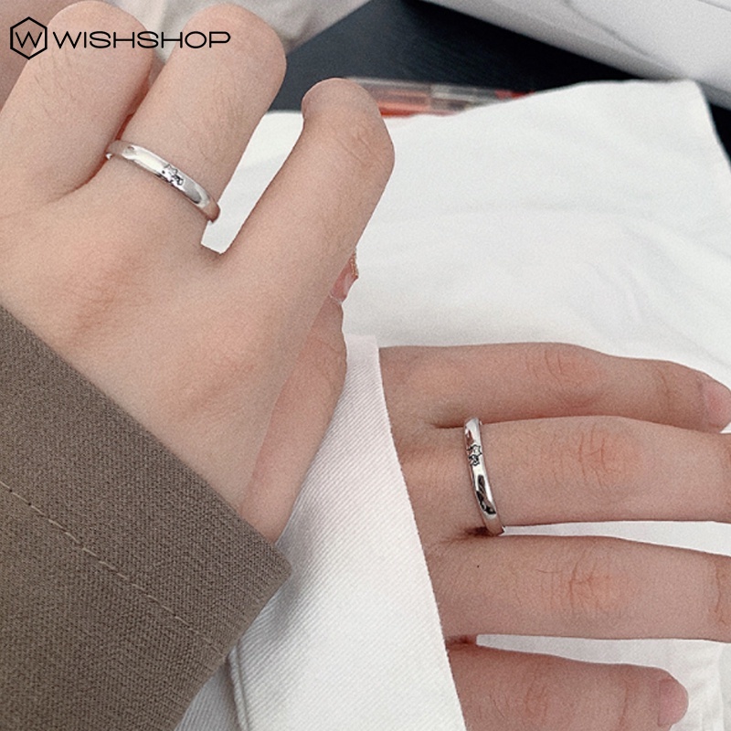 Nhẫn Hở Hình Mèo Dễ Thương Có Thể Điều Chỉnh Cho Cặp Đôi
