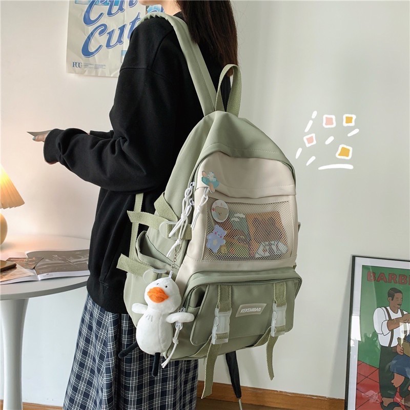 Balo Ulzzang Chống Thấm Đi Học, Đi Chơi DOUCITY