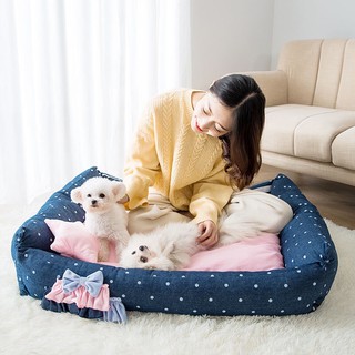 nệm nằm công chúa dành cho cún & mèo, mẫu xinh, mềm mại