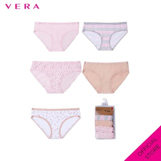 Pack 05 quần lót nữ cotton da hồng Love VERA 9411