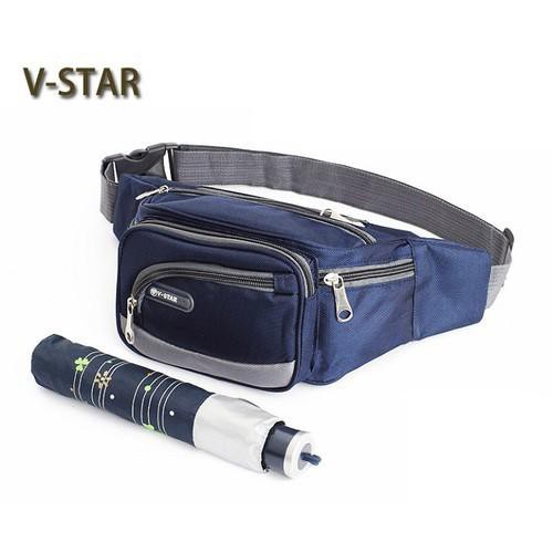 Túi đeo hông , Túi đeo bụng Vstar, túi đeo bụng đa năng nam, nữ cao cấp chống nước tiện dụng | BigBuy360 - bigbuy360.vn