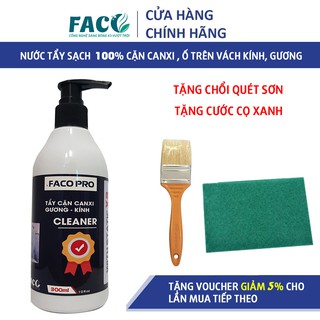 [Siêu Sạch] NƯỚC TẨY CẶN CANXI KÍNH PHÒNG TẮM , VẾT Ố KÍNH GƯƠNG